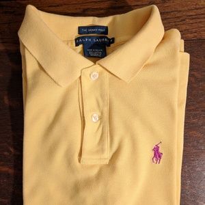 S/S Polo Ralph Lauren Skinny Fit Polo. Sz Md